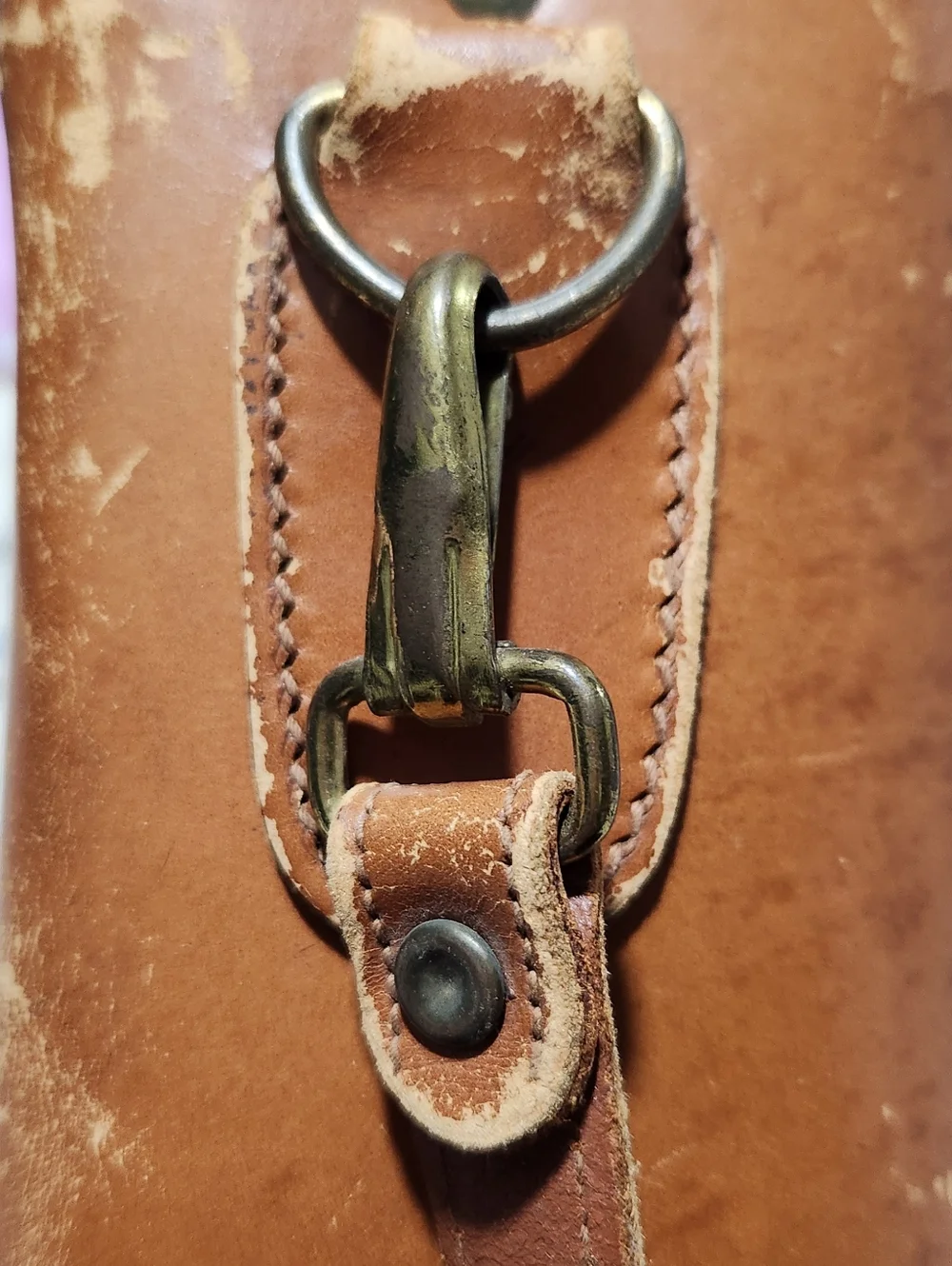 1940s‎ / 1950s Leather Camera Bag